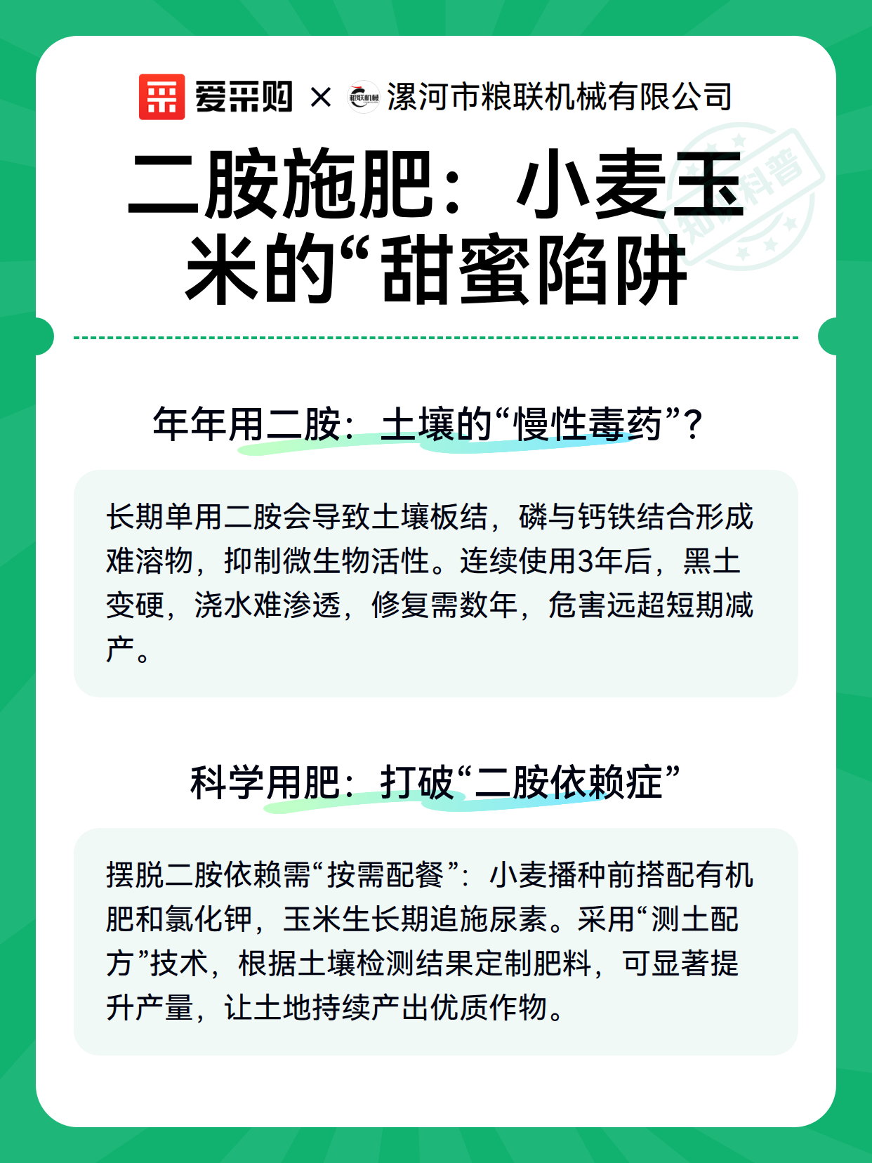 二胺施肥的成本账：采购决策如何影响小麦玉米的长期收益（图3）