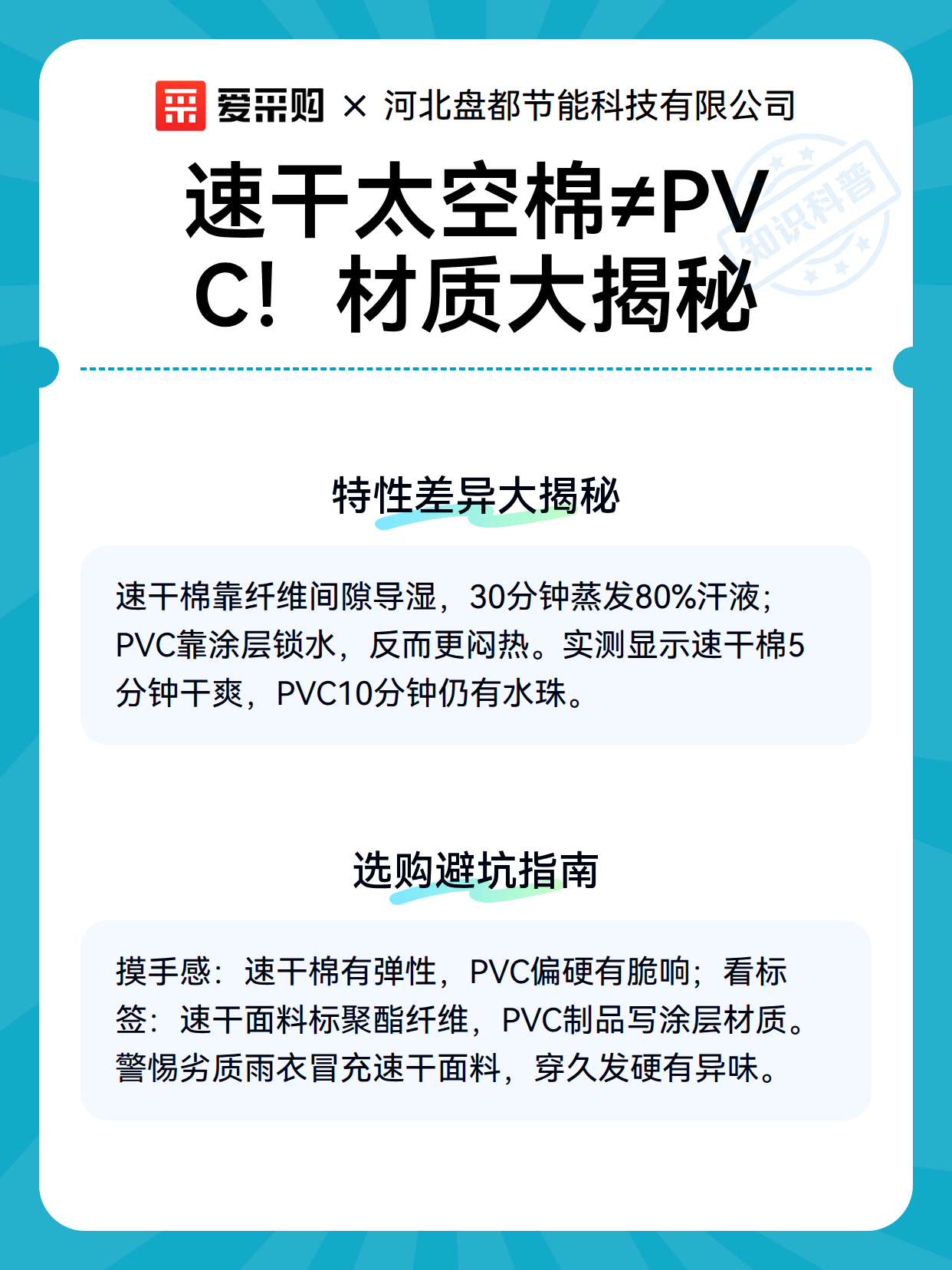 速干太空棉≠PVC！材质大揭秘（图3）