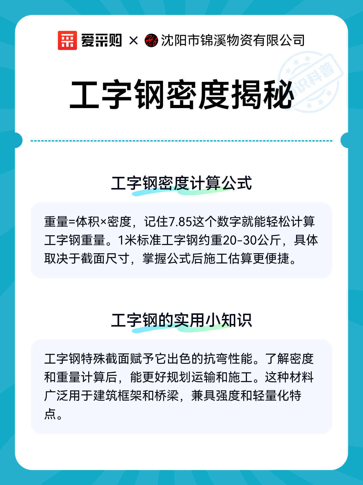 工字钢密度揭秘（图2）