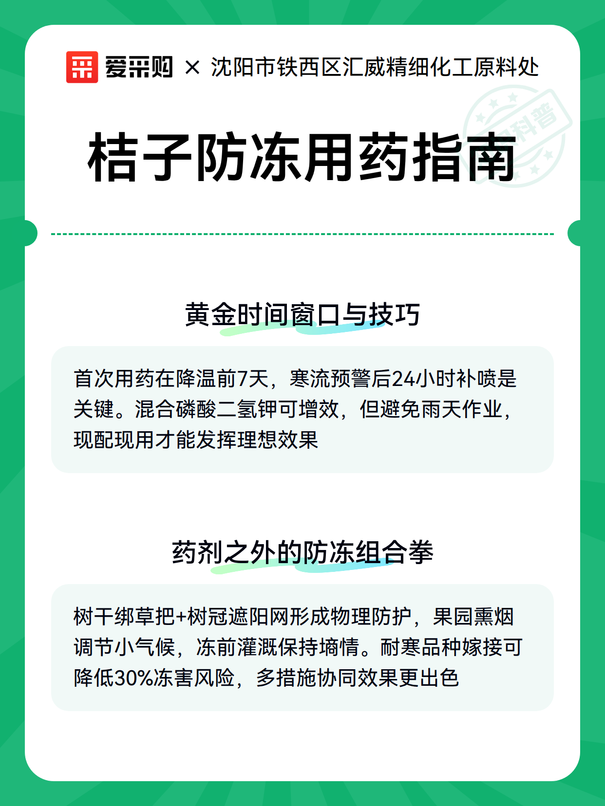 桔子防冻用药指南（图3）