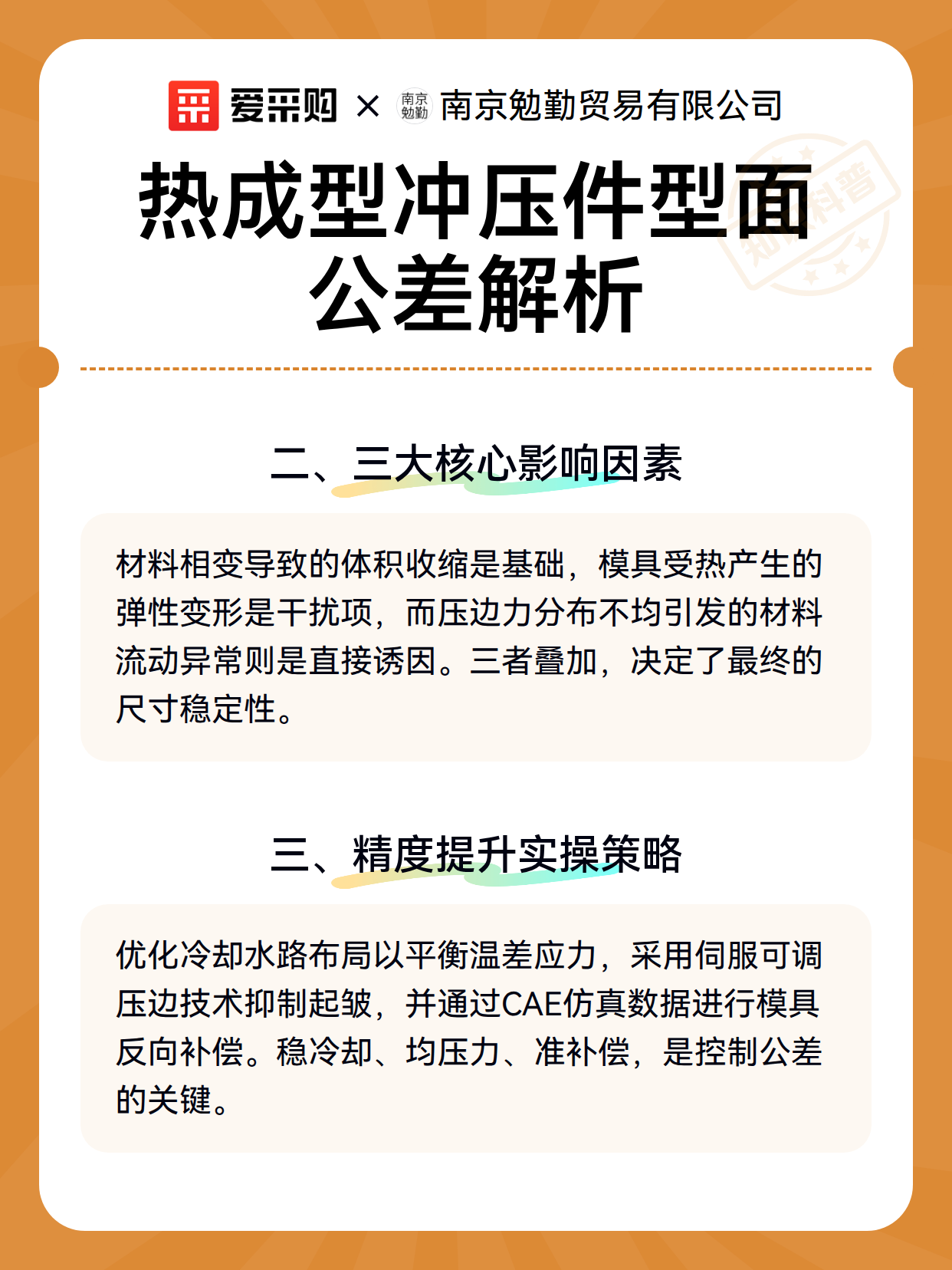 热成型冲压件型面公差解析（图2）