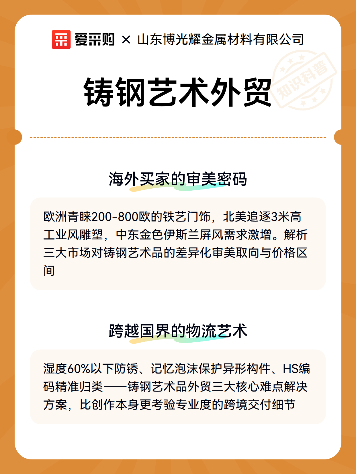 铸钢艺术外贸（图3）