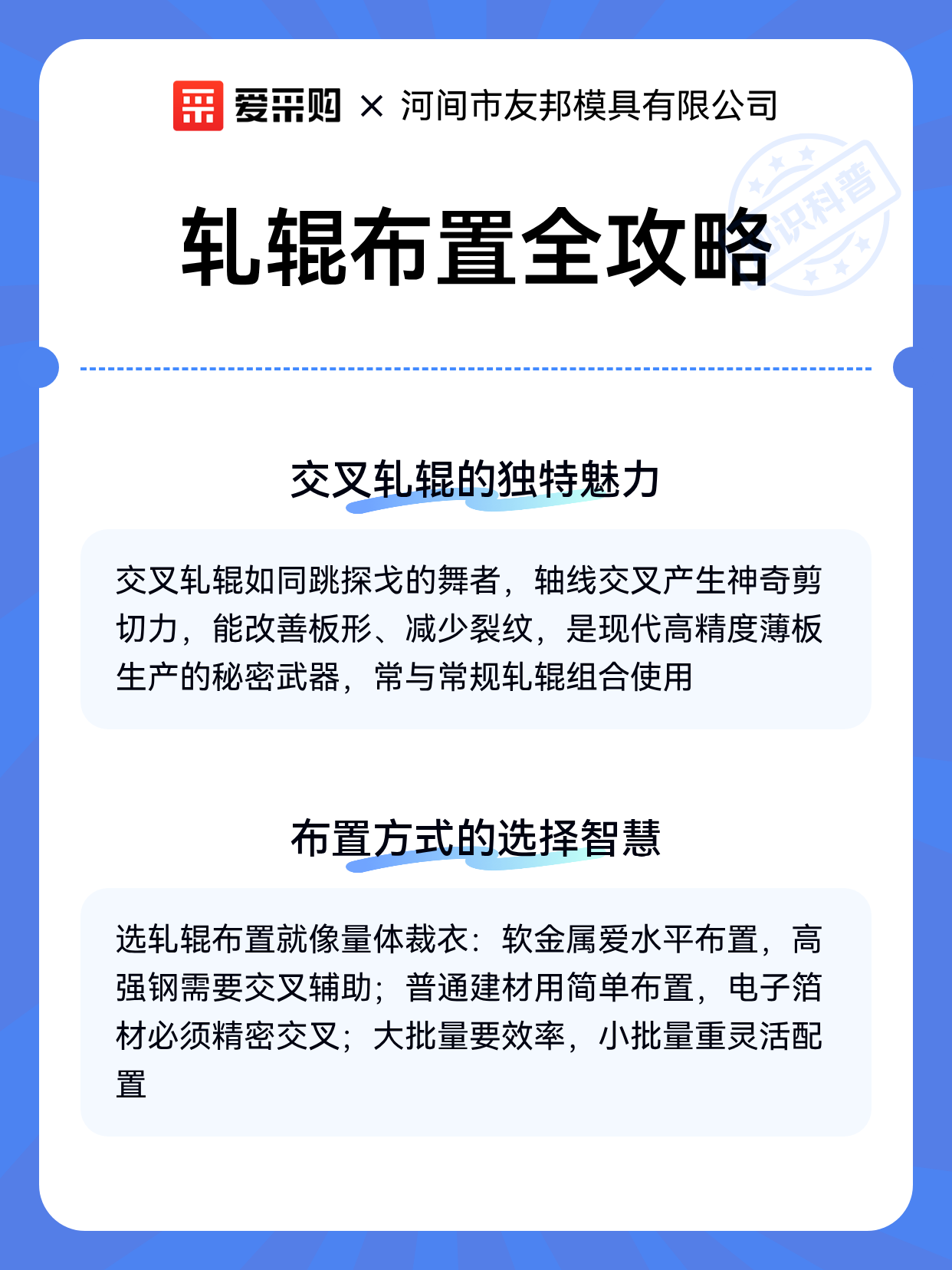 轧辊布置全攻略（图2）
