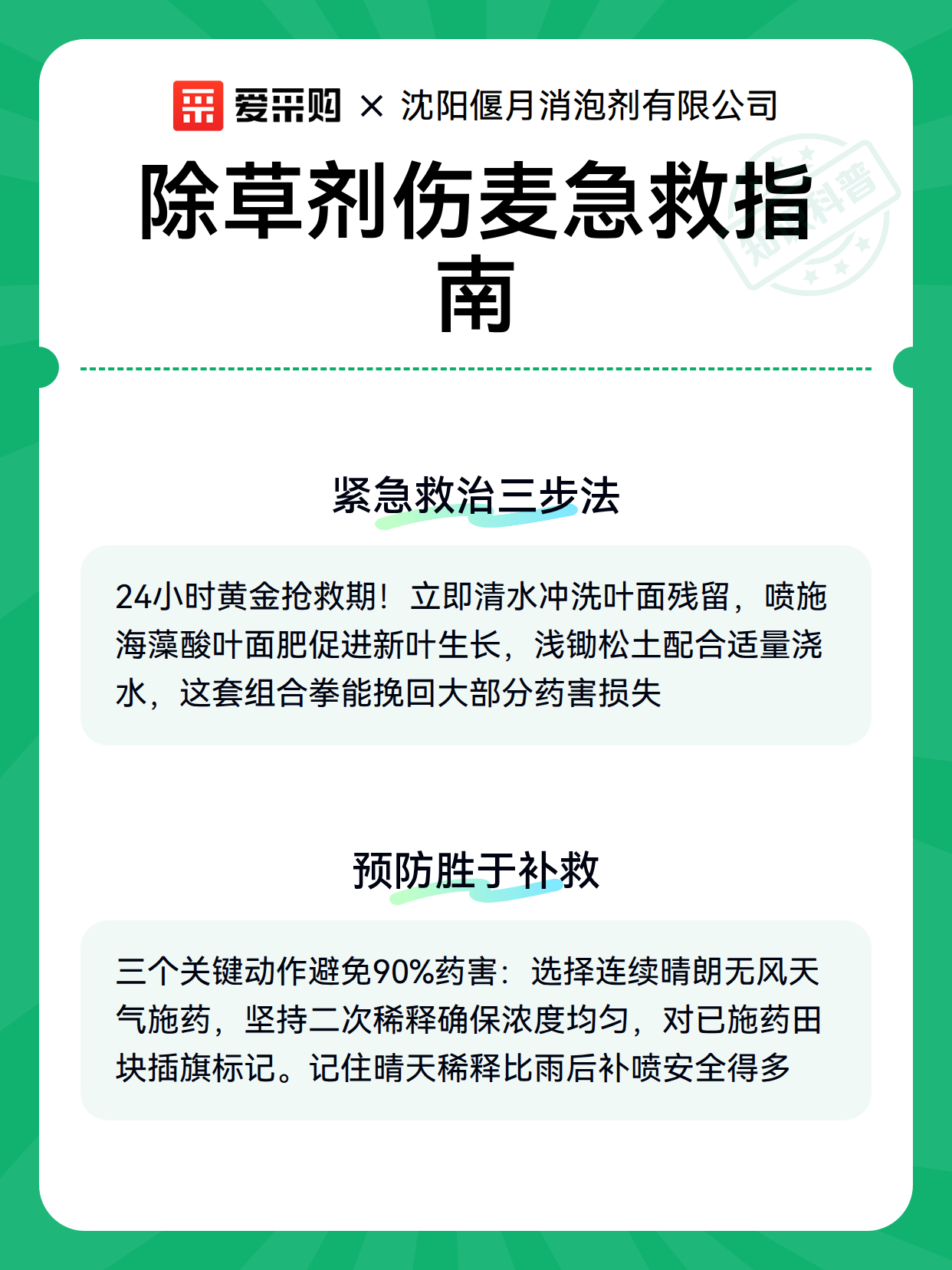 除草剂伤麦急救指南（图3）