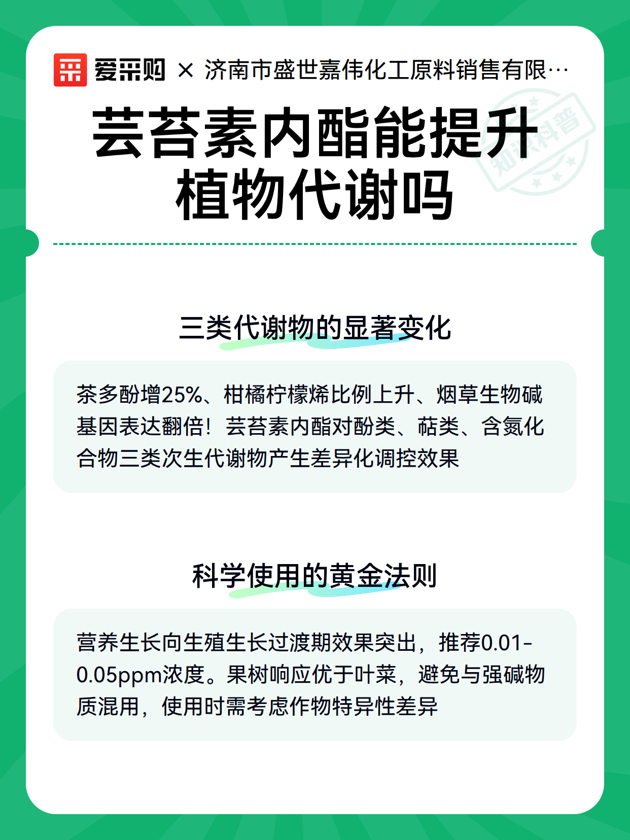 芸苔素内酯能提升植物代谢吗（图3）