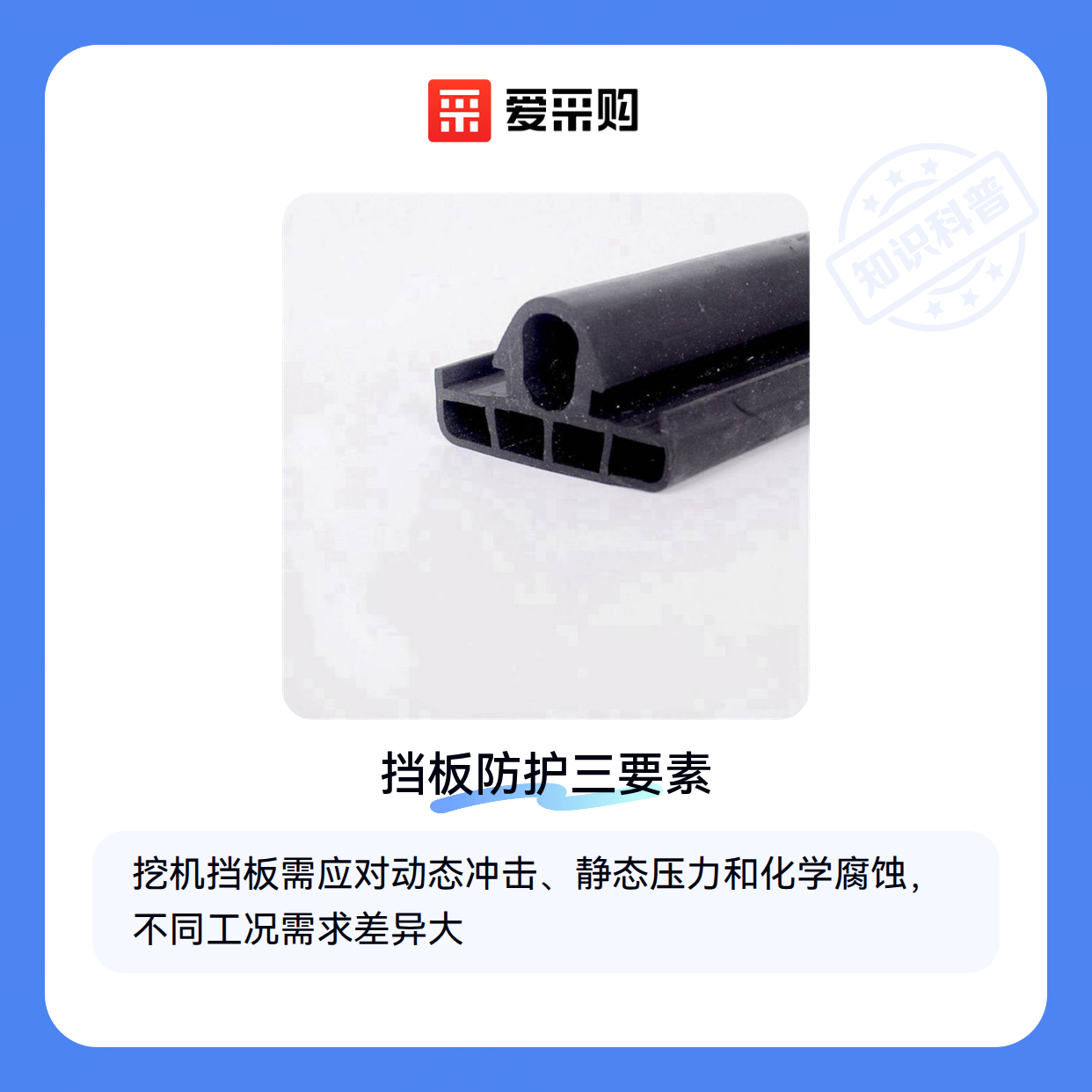 挖机挡板选购，老司机都看这几个关键点（图1）
