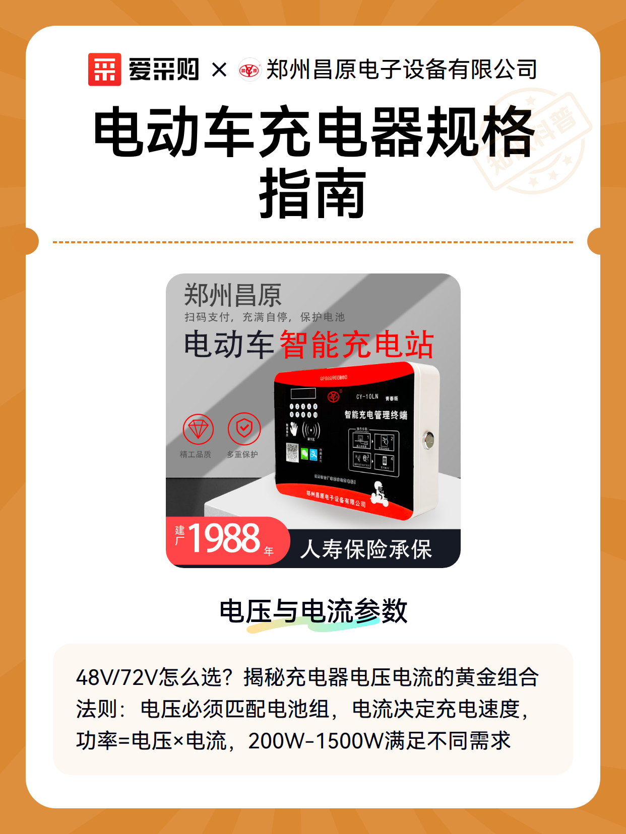 电动车充电器规格指南（图2）