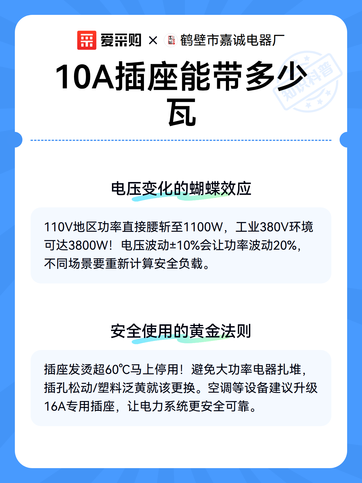 10A插座能带多少瓦（图3）