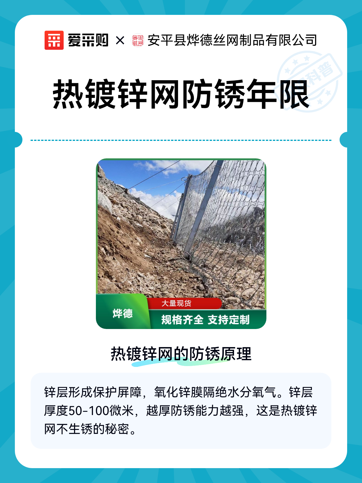 热镀锌网防锈年限（图1）