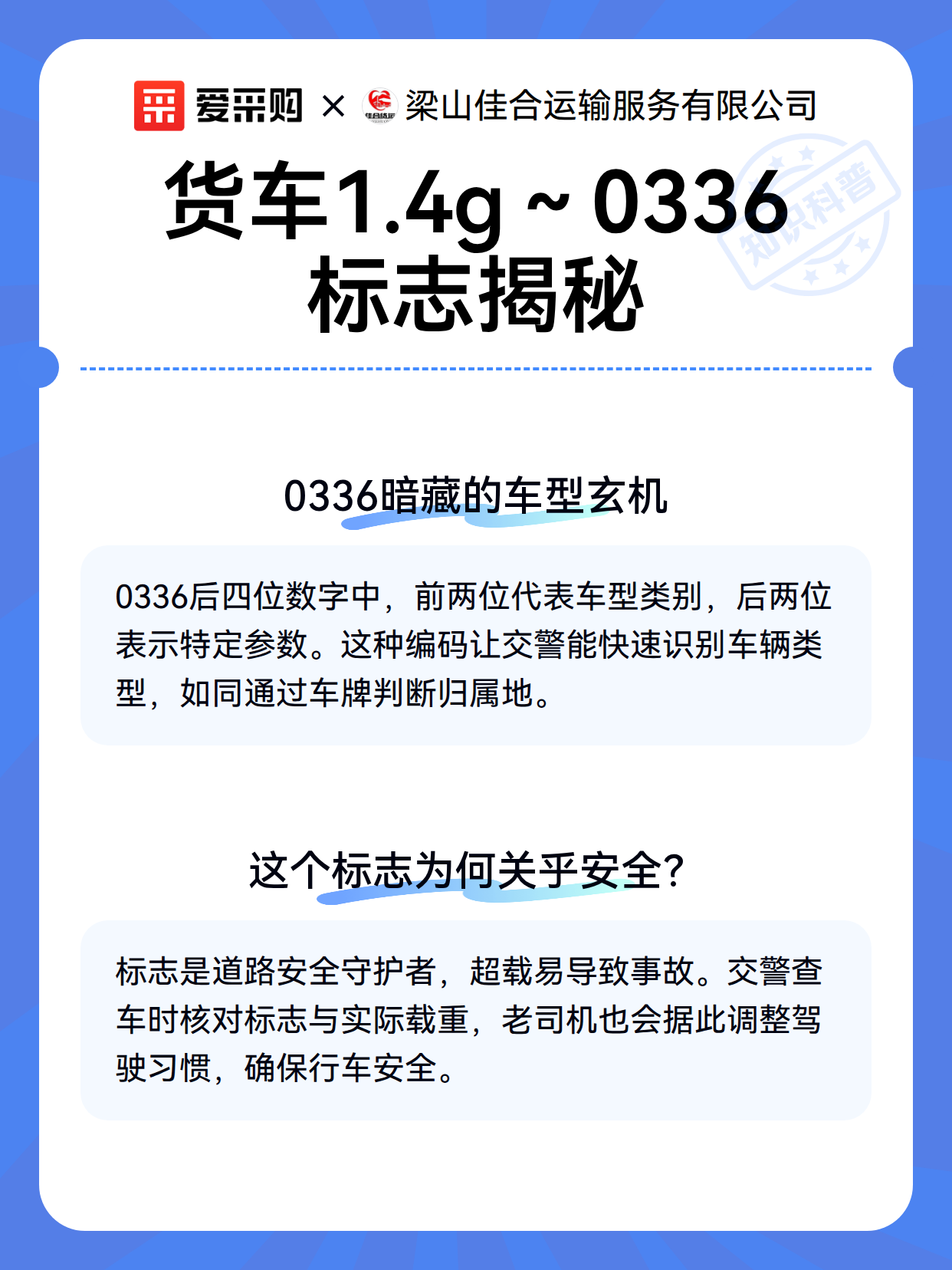 货车1.4g～0336标志揭秘（图3）