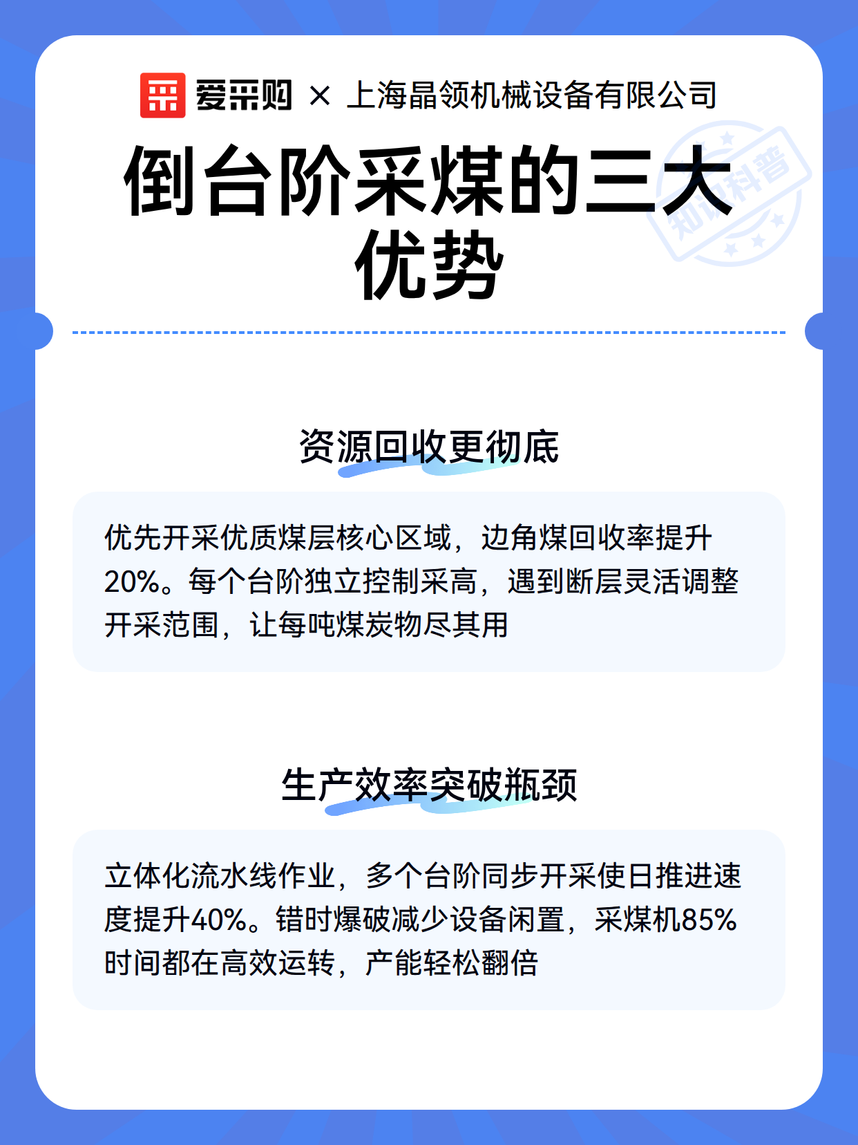倒台阶采煤的三大优势（图3）