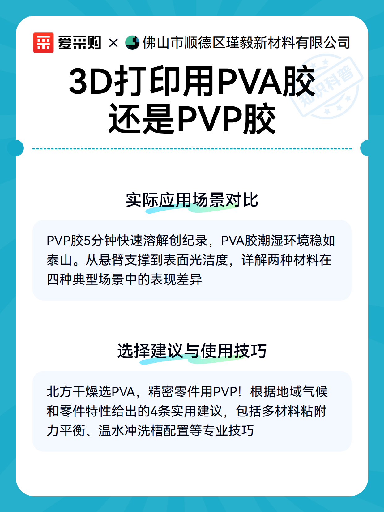 3D打印用PVA胶还是PVP胶（图2）