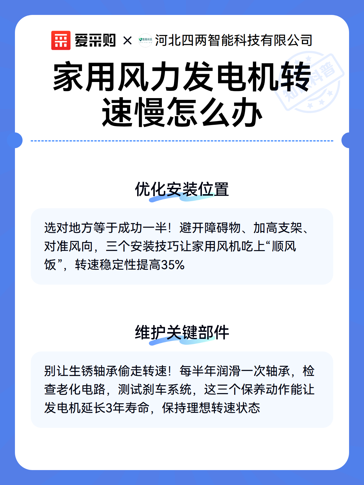 家用风力发电机转速慢怎么办（图3）