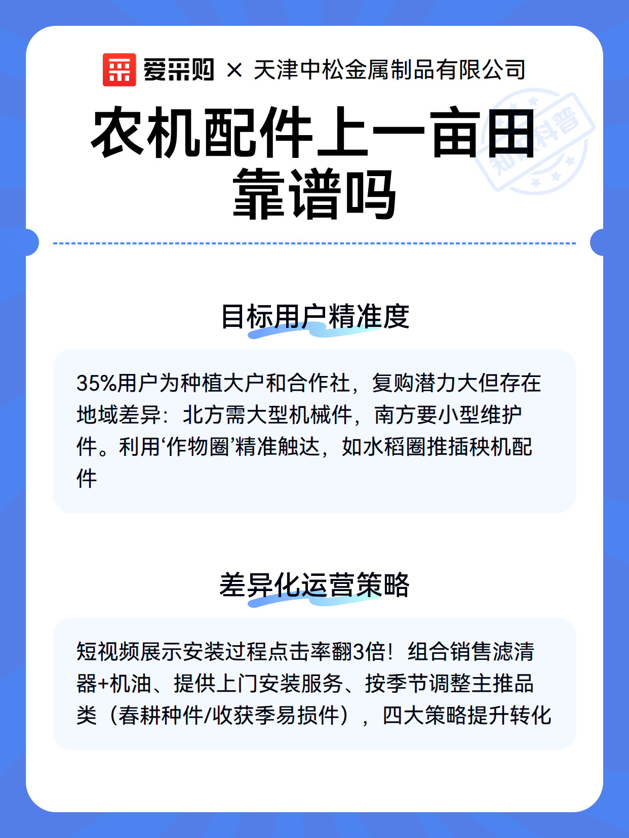 农机配件上一亩田靠谱吗（图3）