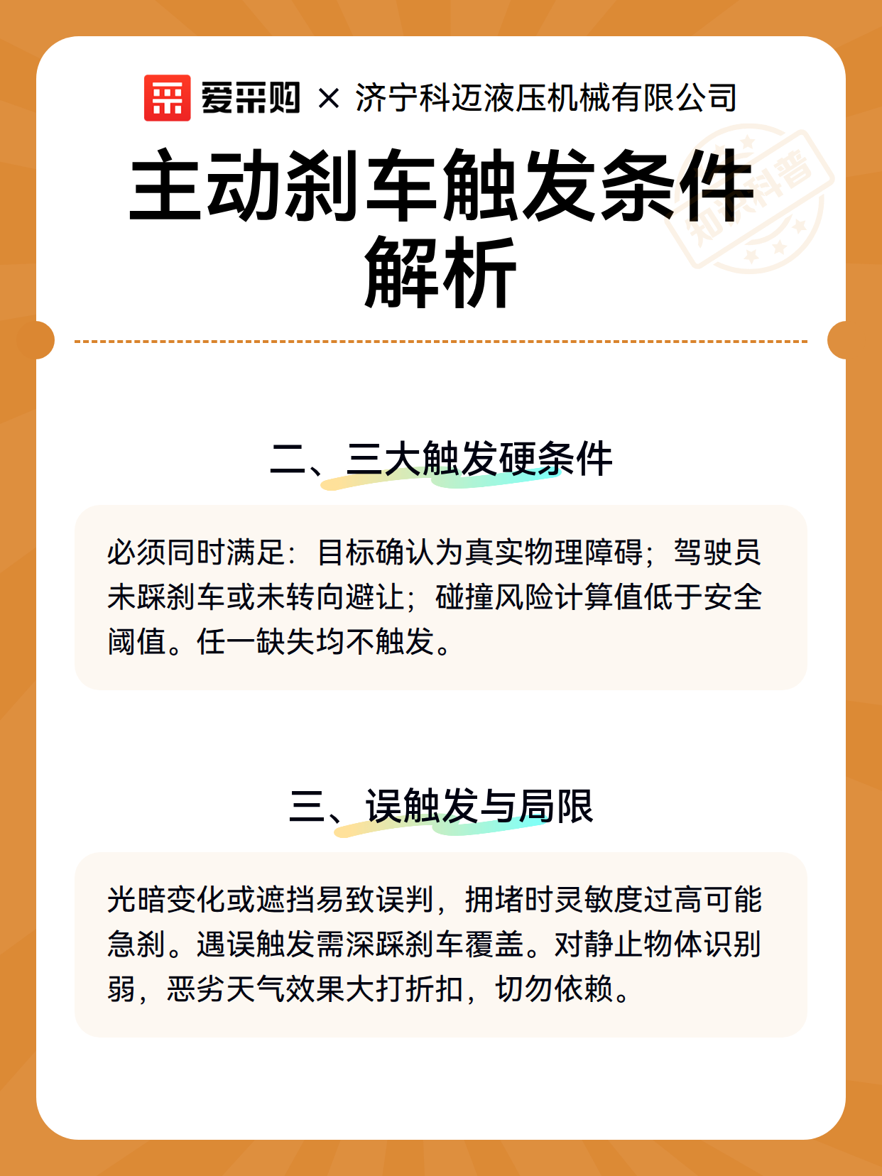 主动刹车触发条件解析（图3）