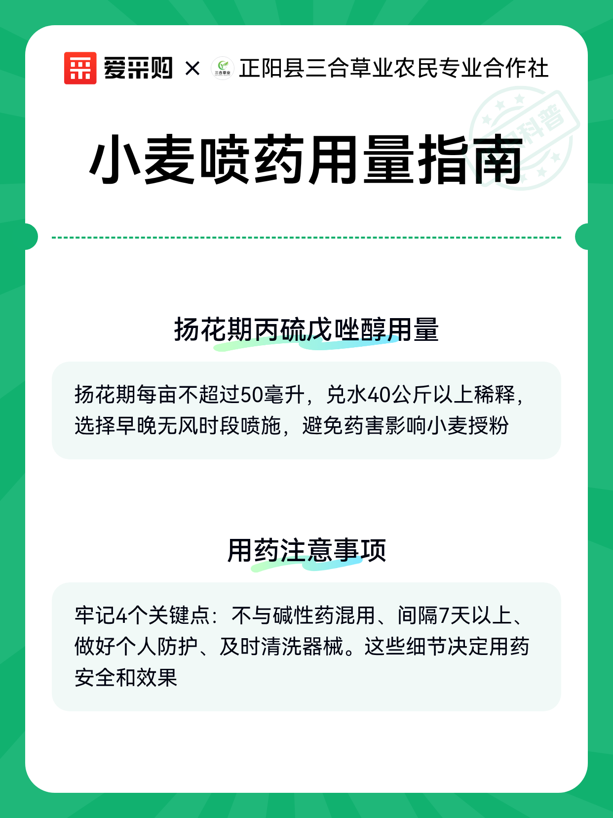 小麦喷药用量指南（图2）