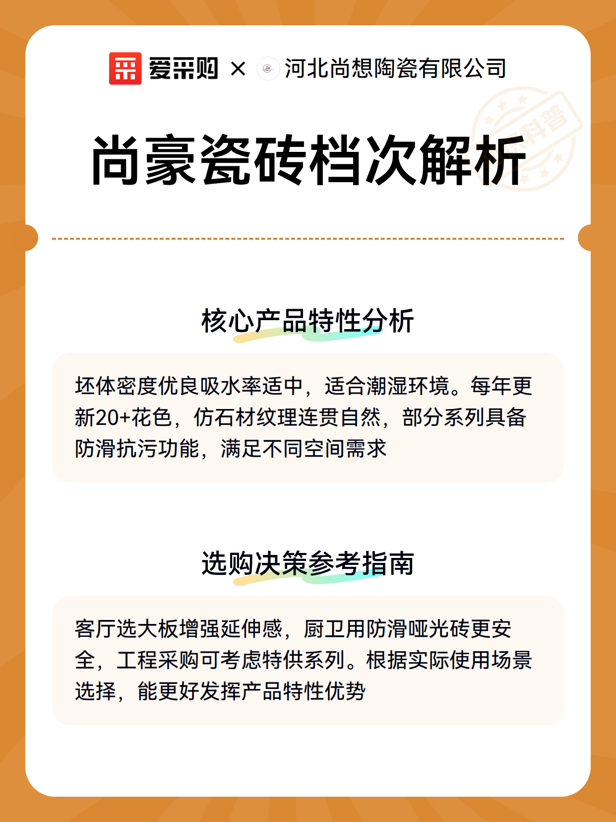 尚豪瓷砖档次解析（图3）