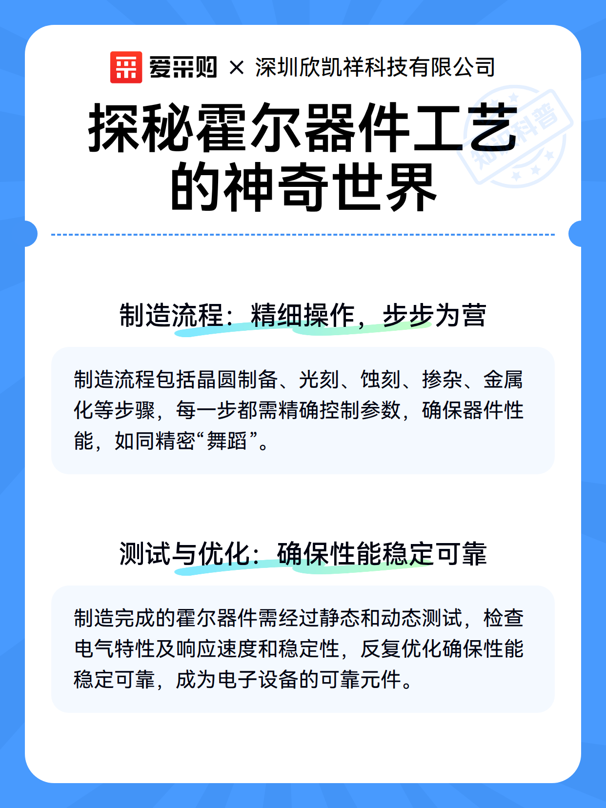 探秘霍尔器件工艺的神奇世界（图3）