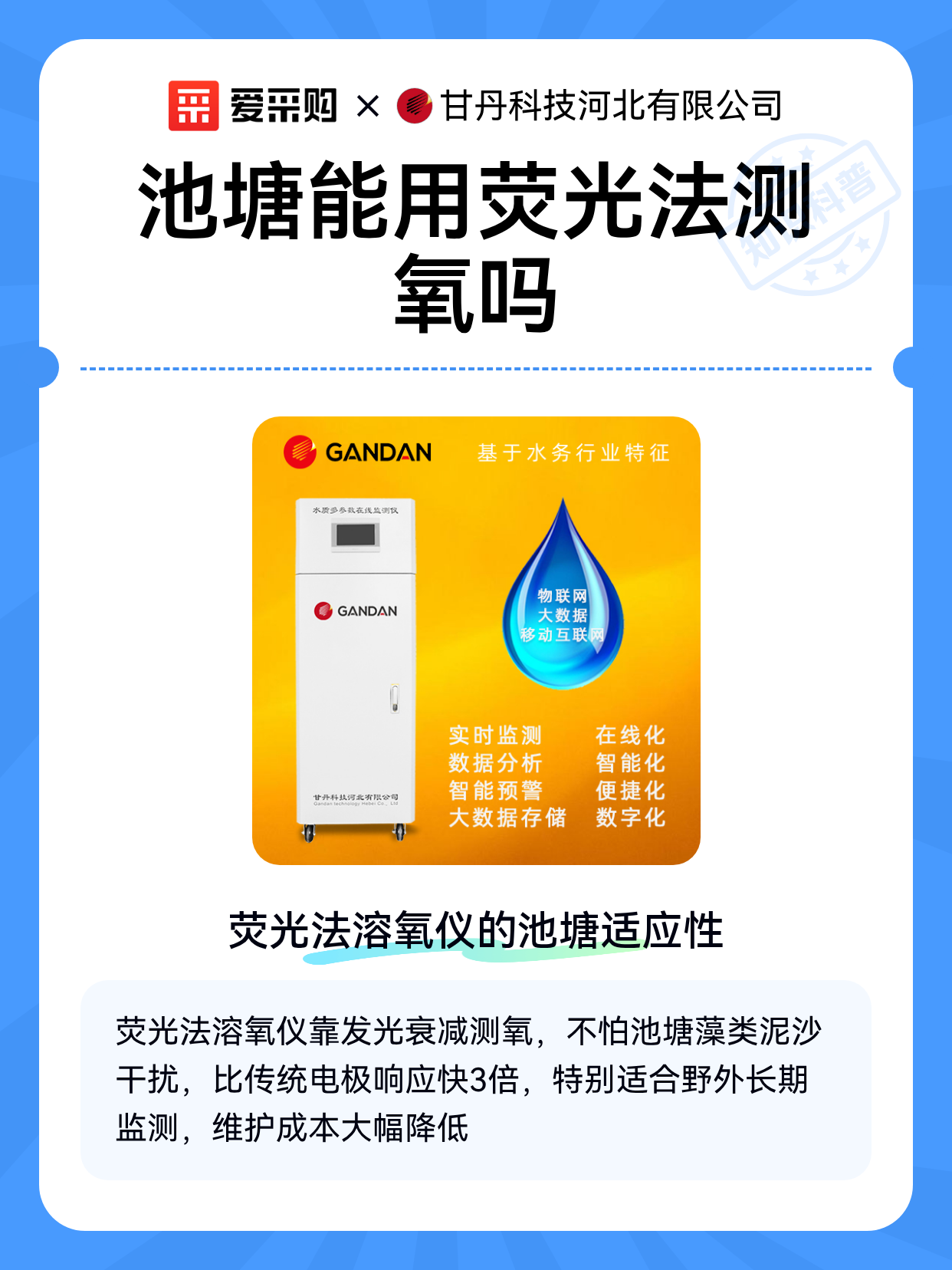 池塘能用荧光法测氧吗（图1）