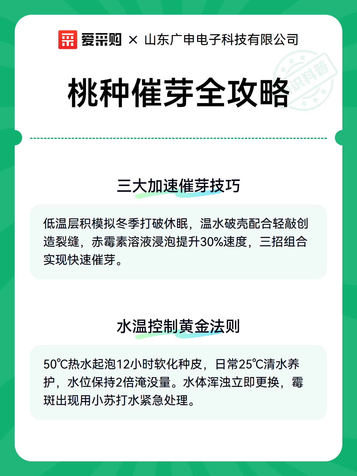桃种催芽全攻略（图3）