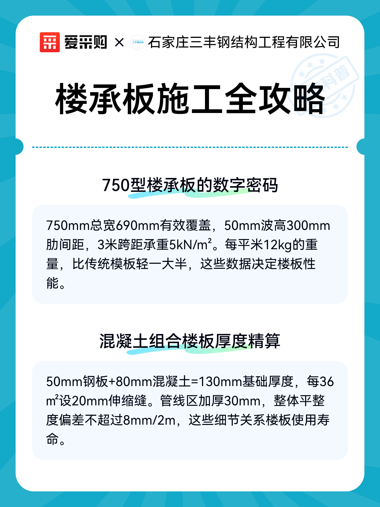 楼承板施工全攻略（图2）