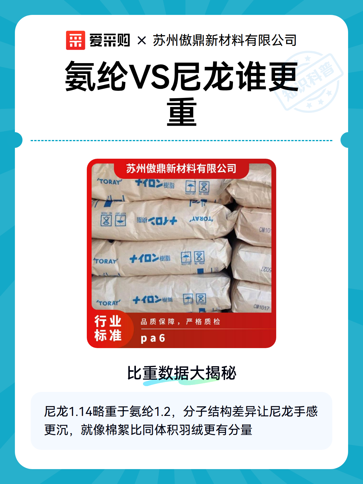 氨纶VS尼龙谁更重（图2）