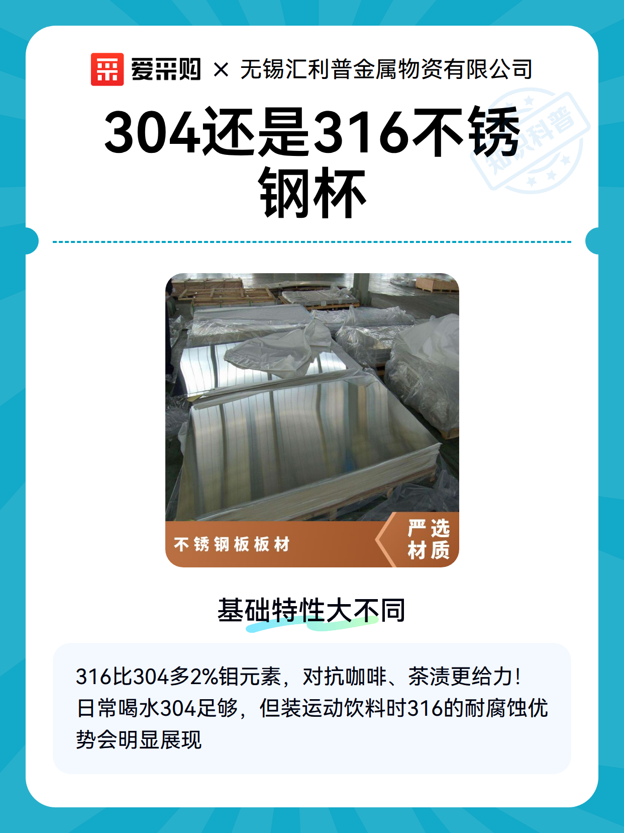 304还是316不锈钢杯（图1）