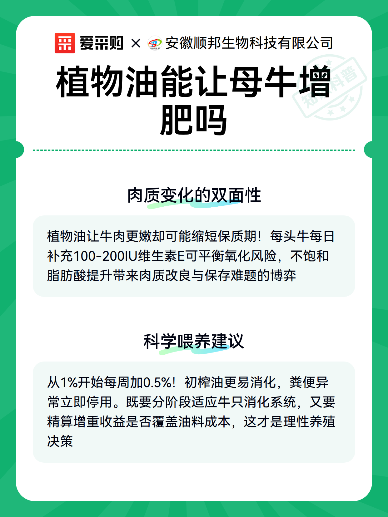 植物油能让母牛增肥吗（图2）