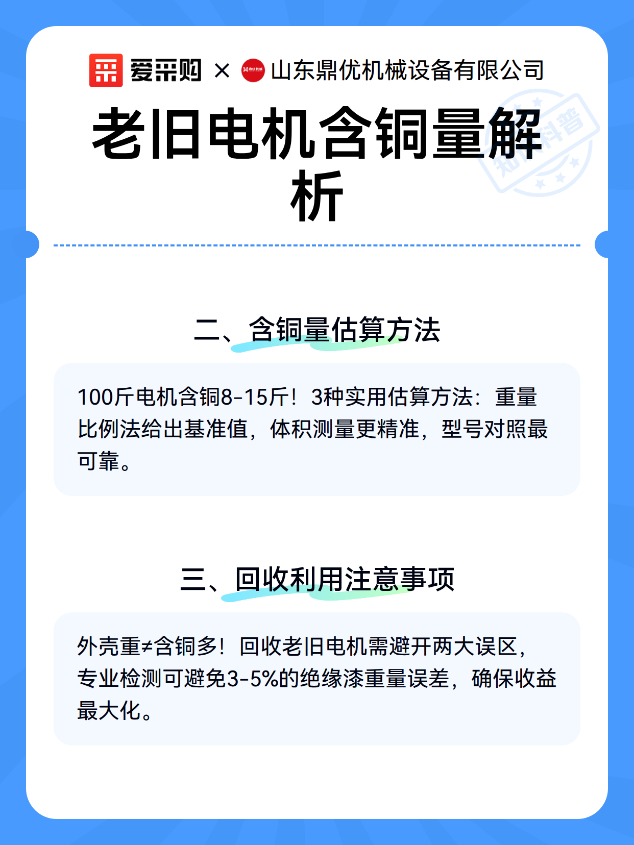 老旧电机含铜量解析（图3）