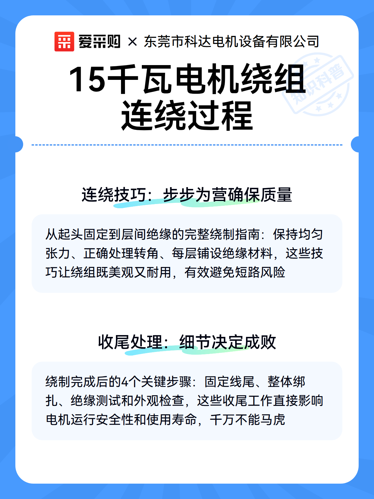 15千瓦电机绕组连绕过程（图3）