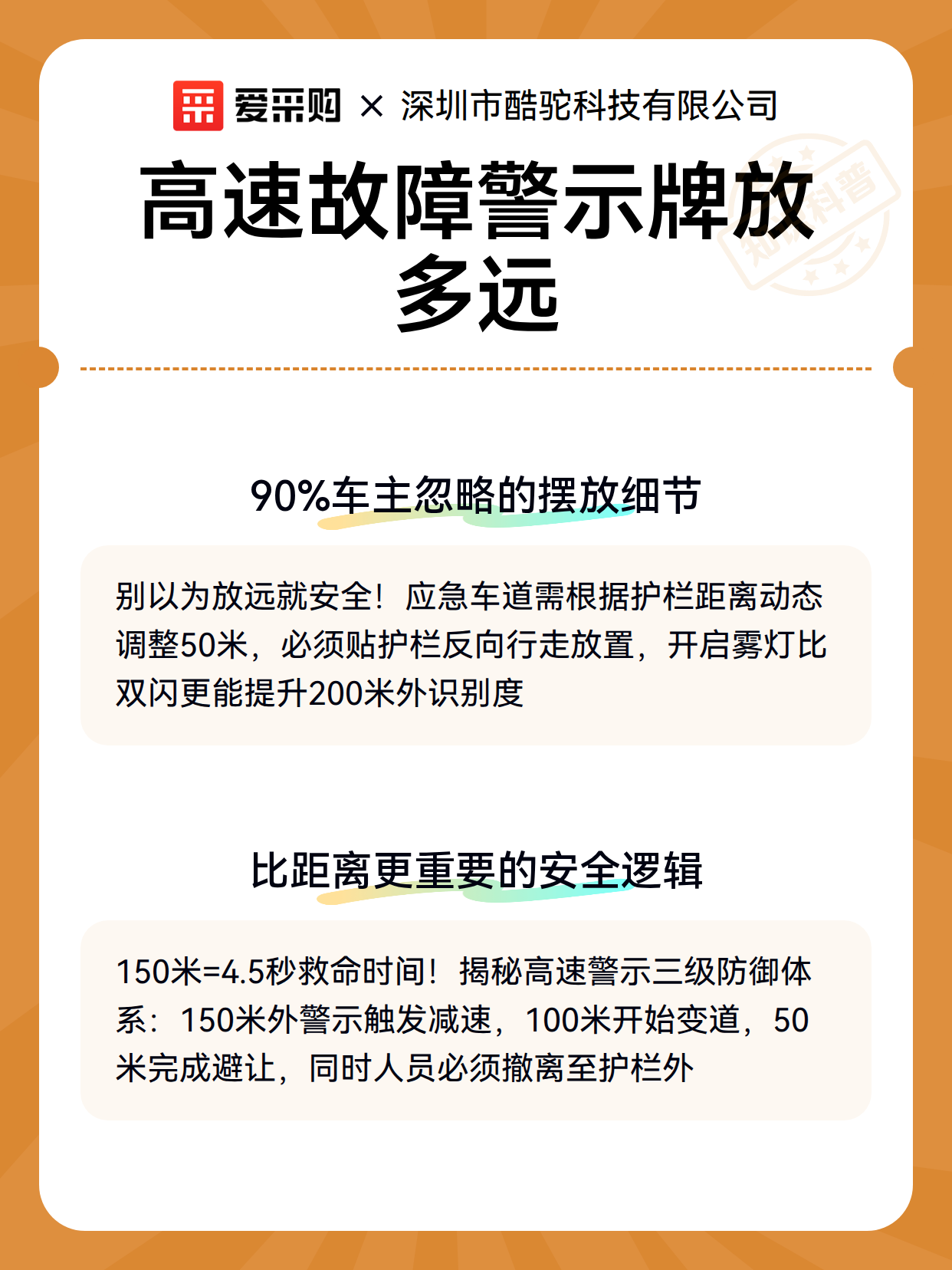 高速故障警示牌放多远（图3）
