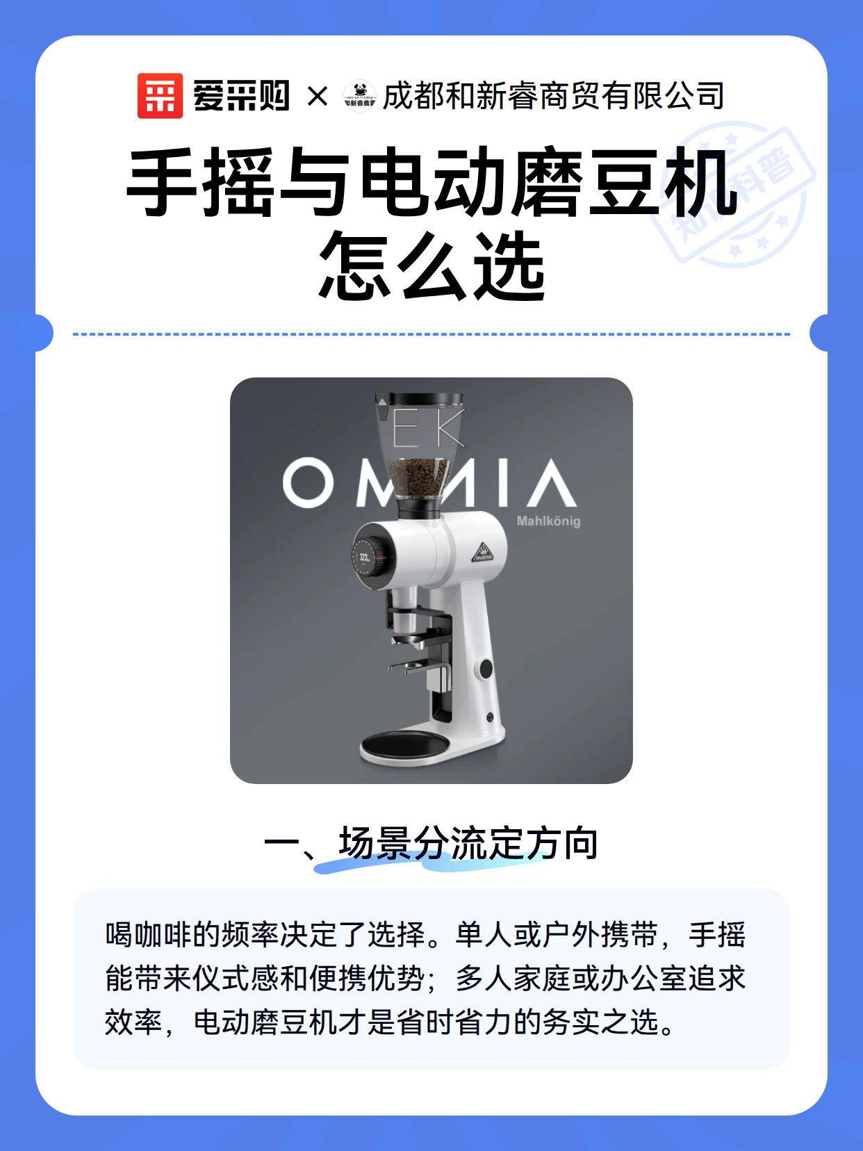 手摇与电动磨豆机怎么选（图1）
