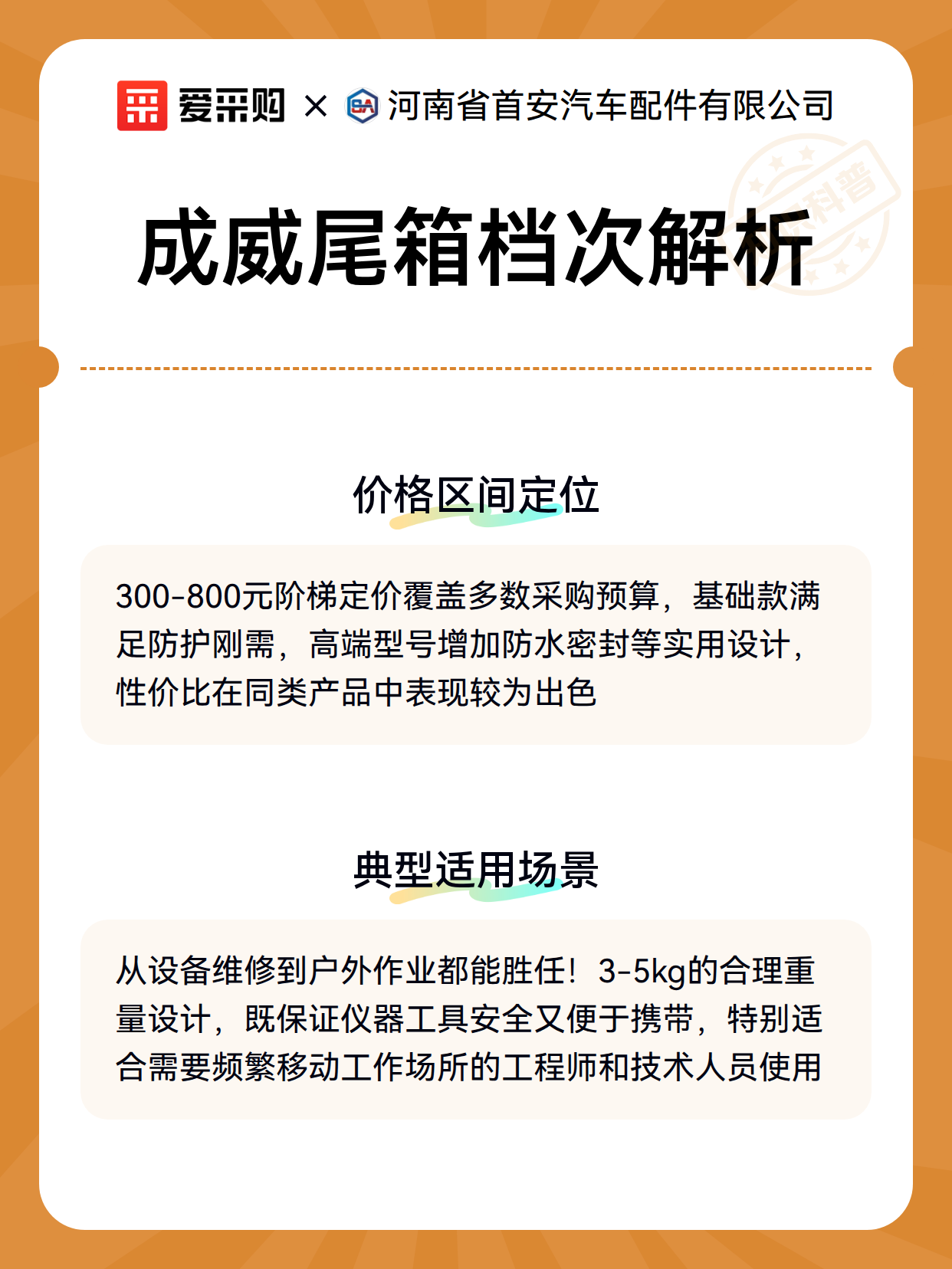 成威尾箱档次解析（图3）