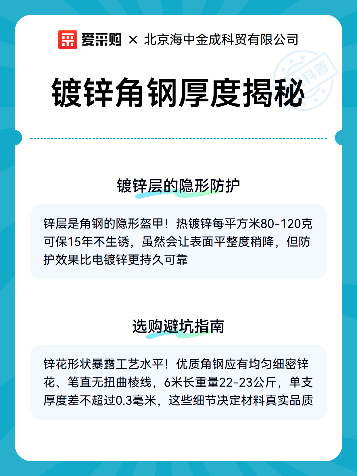 镀锌角钢厚度揭秘（图2）