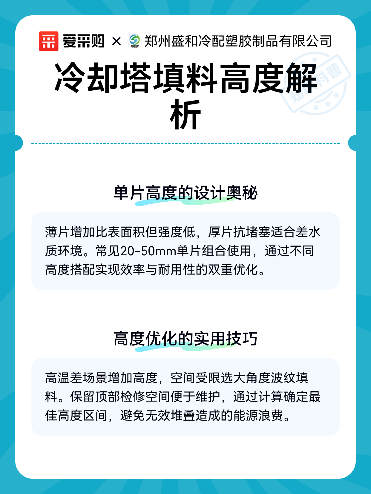 冷却塔填料高度解析（图2）