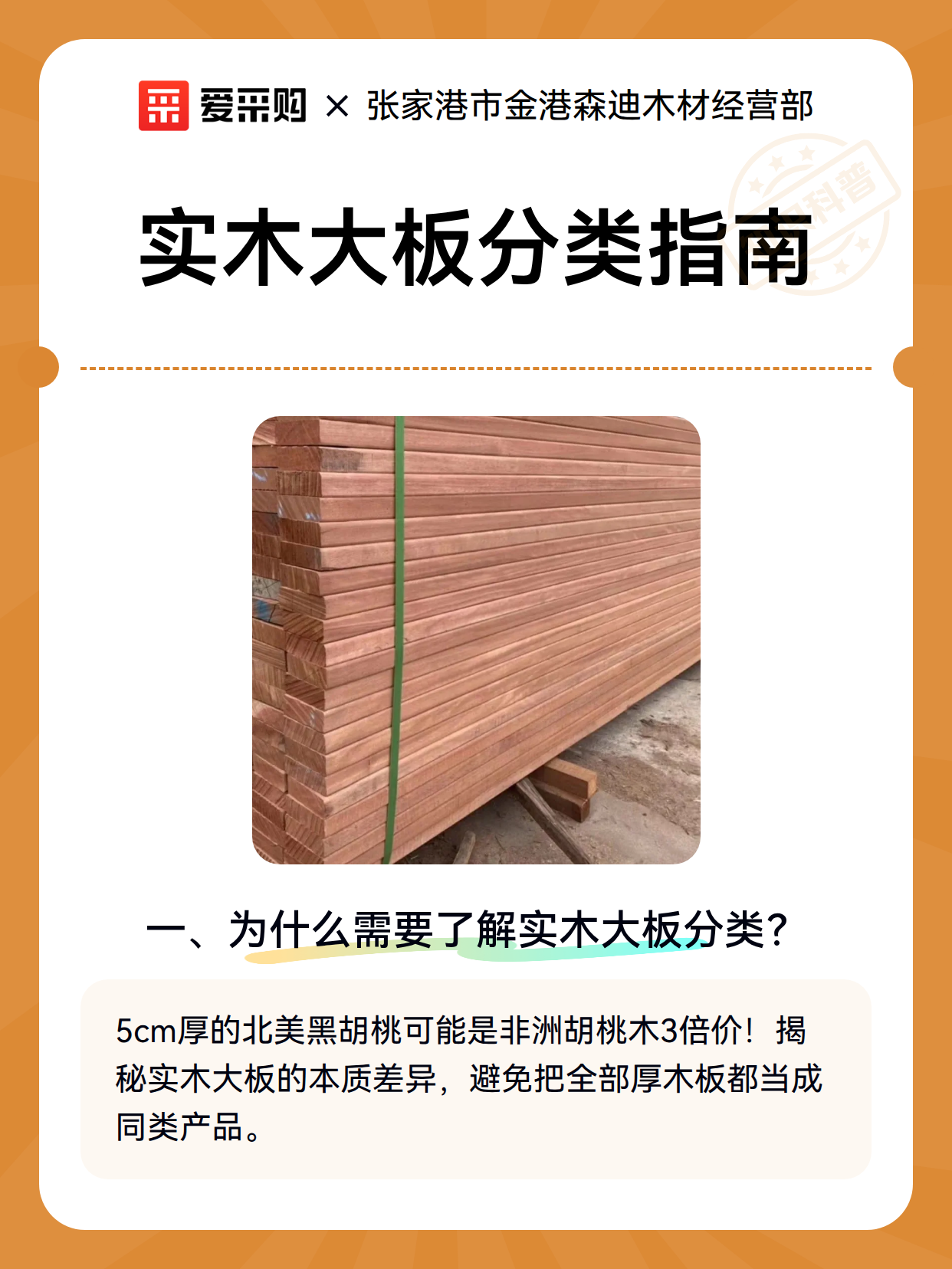 实木大板分类指南（图2）