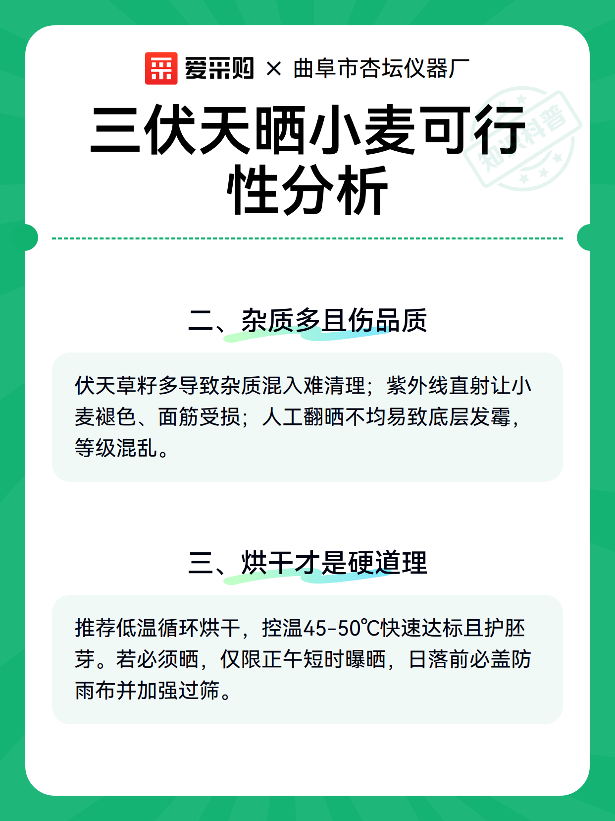 三伏天晒小麦可行性分析（图3）