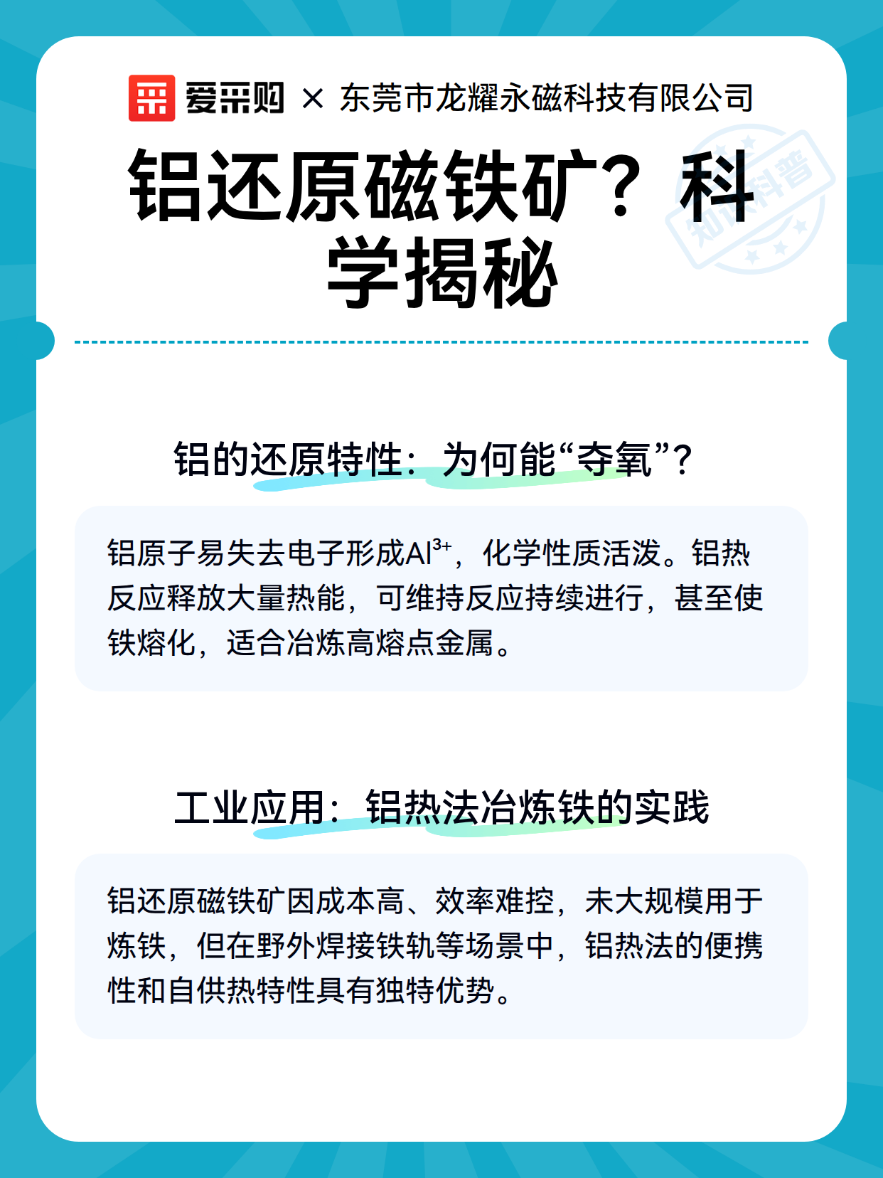 铝还原磁铁矿？科学揭秘（图3）