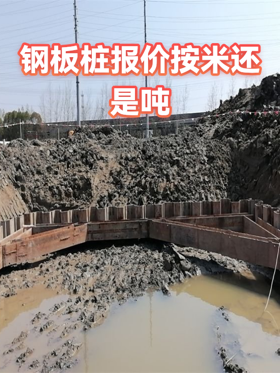 钢板桩报价按米还是吨（图1）