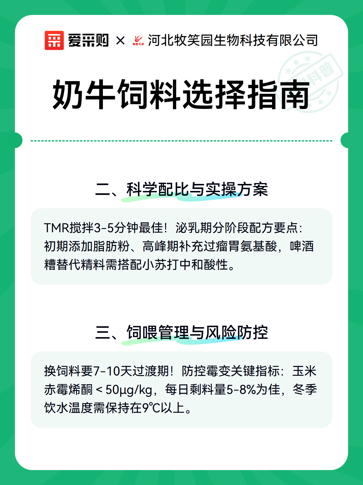 奶牛饲料选择指南（图3）