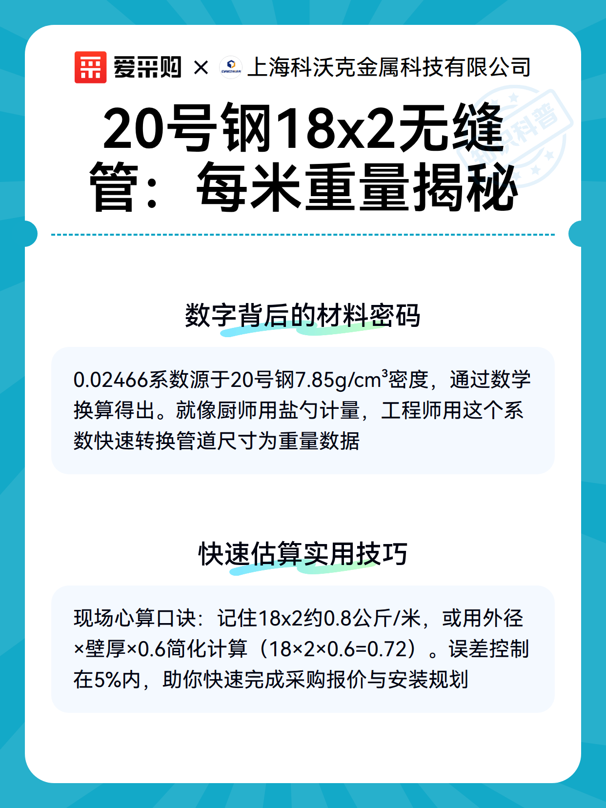 20号钢18x2无缝管：每米重量揭秘（图3）