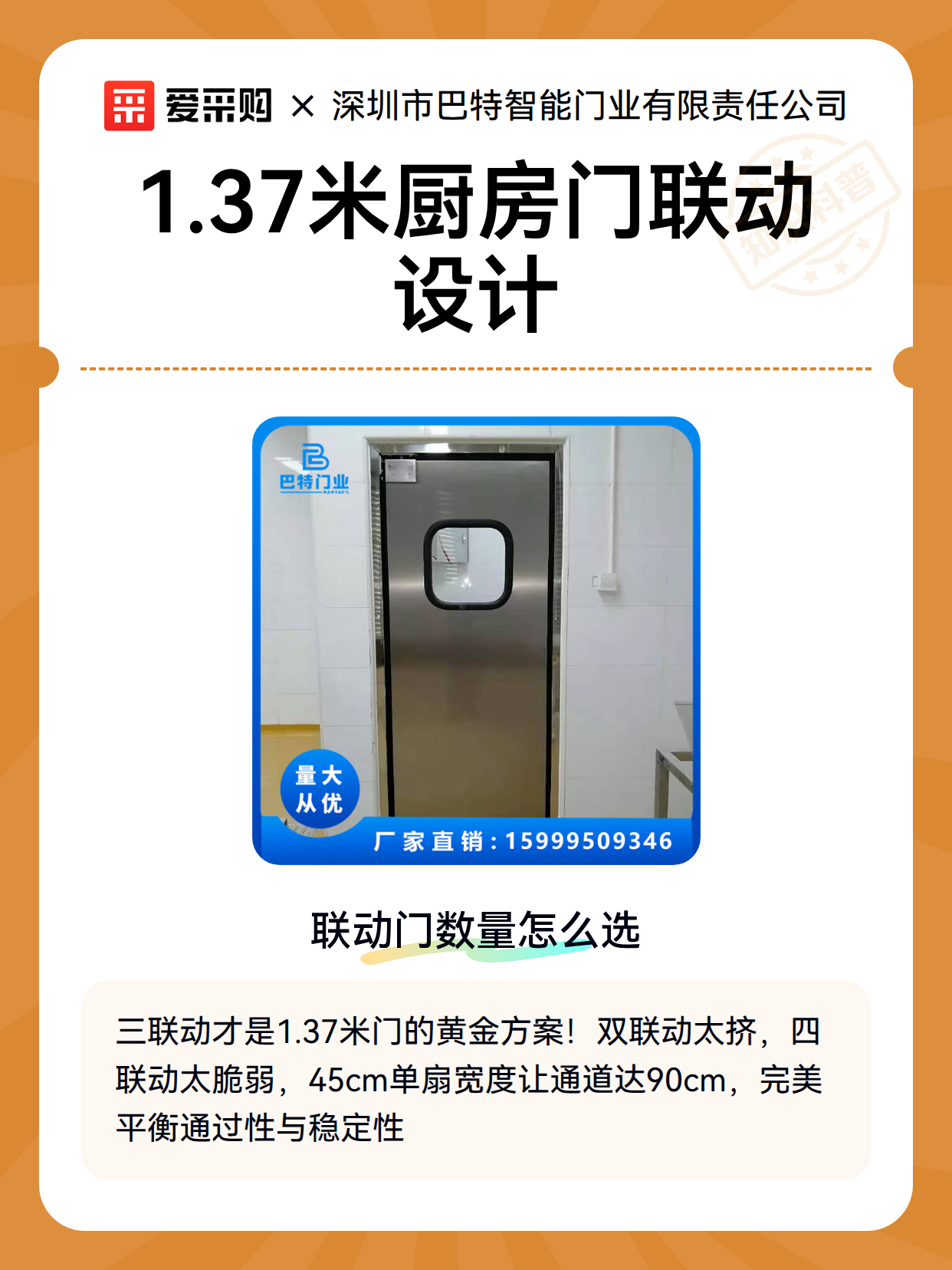 1.37米厨房门联动设计（图2）