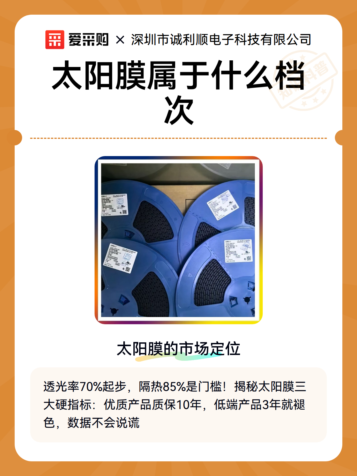 太阳膜属于什么档次（图1）