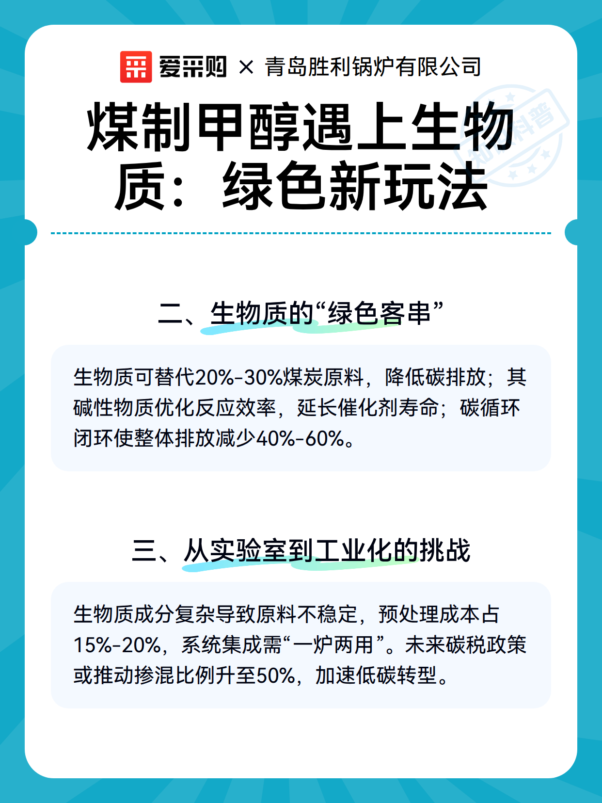 煤制甲醇遇上生物质：绿色新玩法（图3）