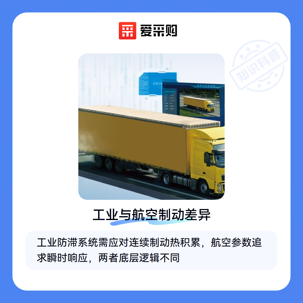 为什么工业场景的防滞系统不能简单套用航空参数？（图1）