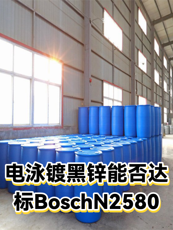电泳镀黑锌能否达标BoschN2580（图1）
