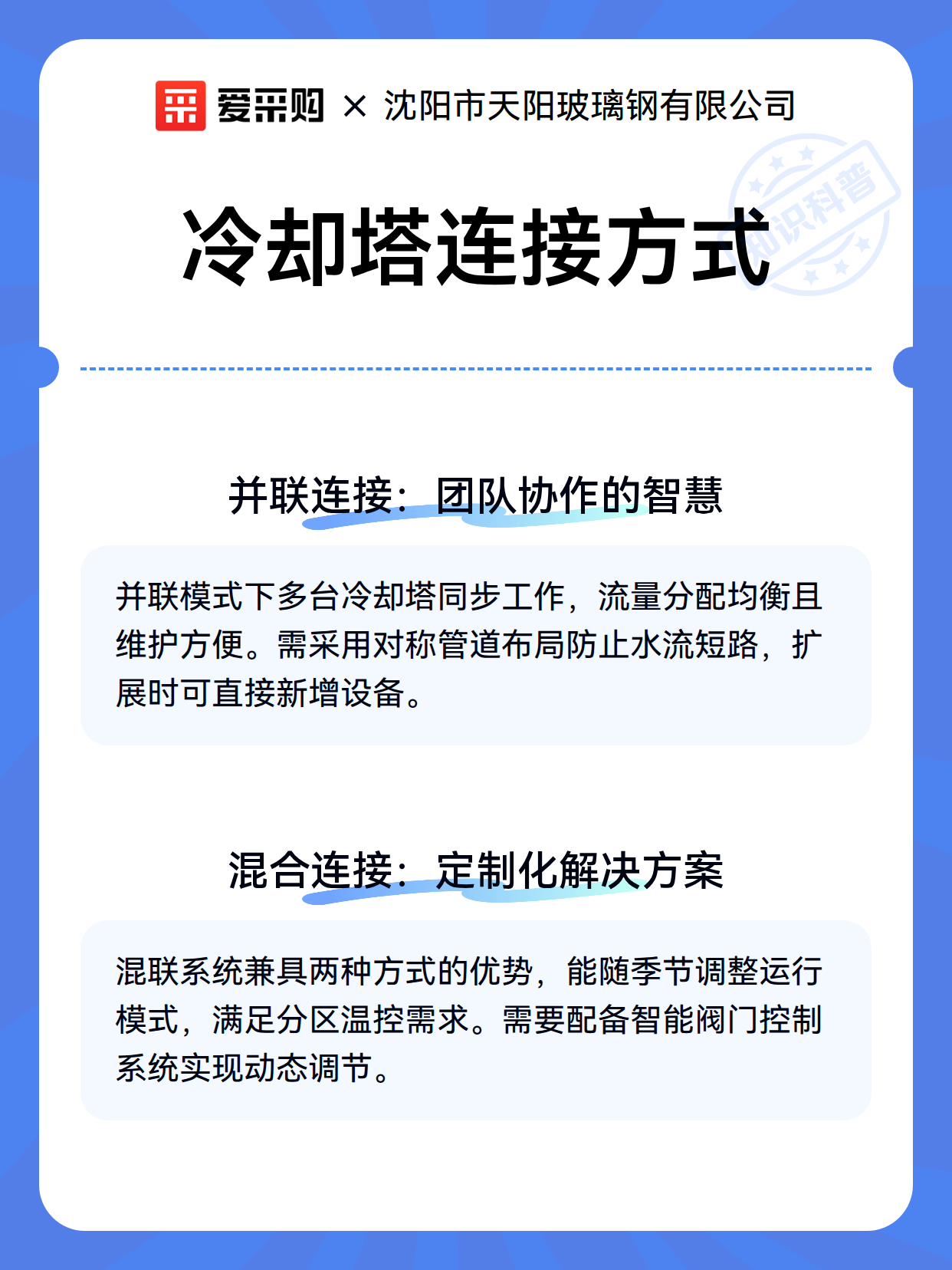 冷却塔连接方式（图3）
