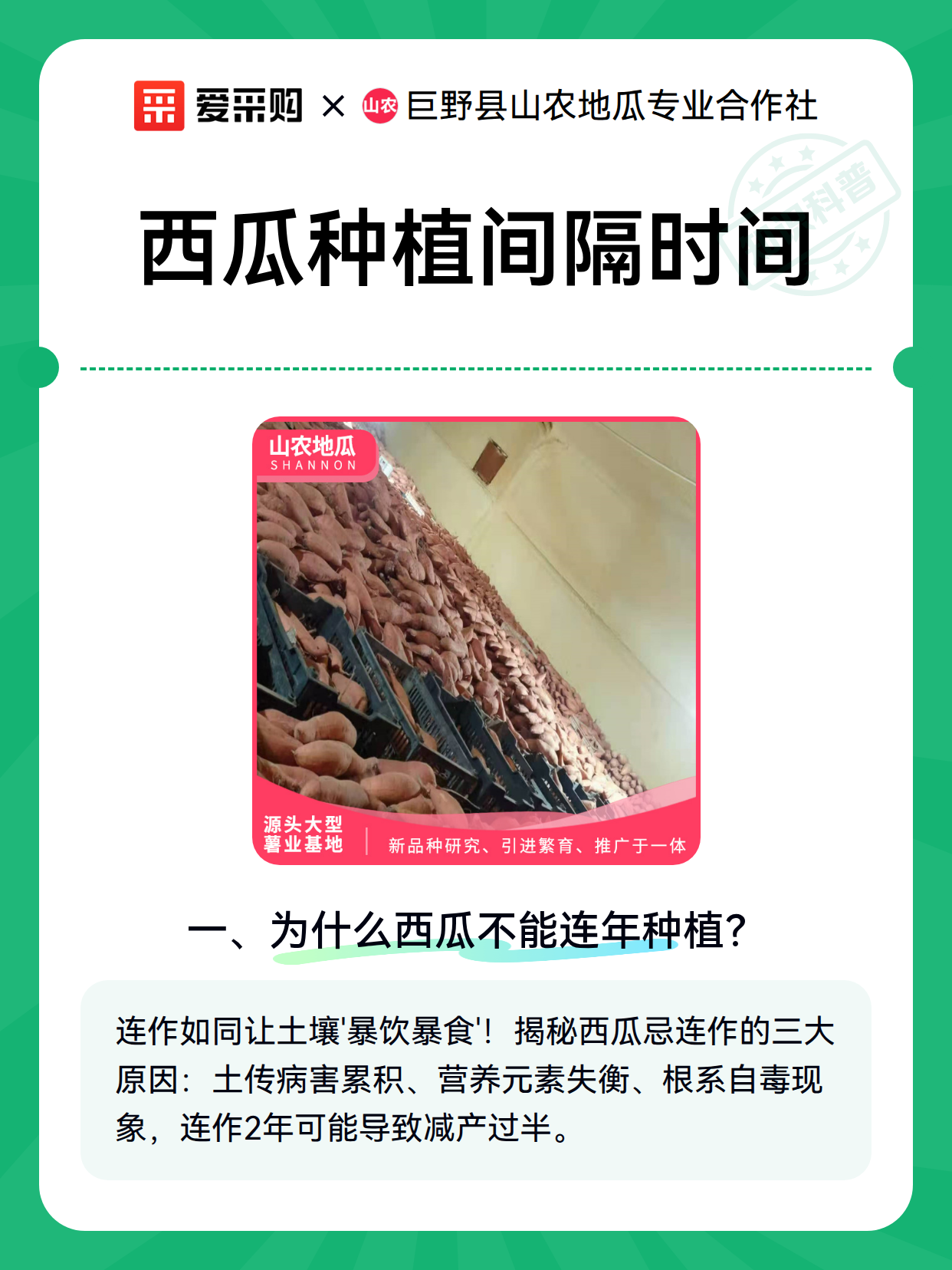 西瓜种植间隔时间（图1）