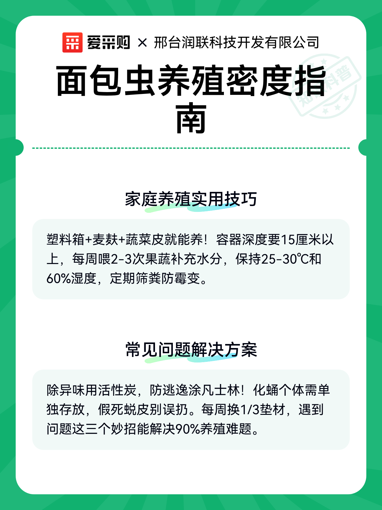 面包虫养殖密度指南（图2）