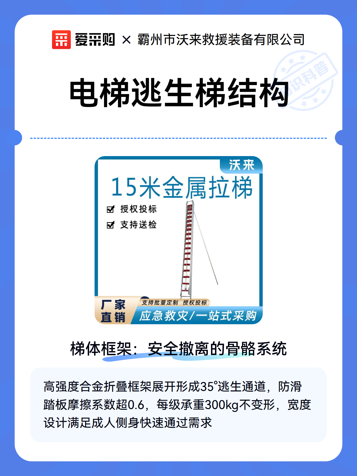 电梯逃生梯结构（图2）